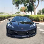 CHEVROLET CORVETTE Z06 3LZ 2024 MODEL YEAR BLACK COLOR WITH WARRANTY - Thumbnail 2
