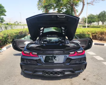 CHEVROLET CORVETTE Z06 3LZ 2024 MODEL YEAR BLACK COLOR WITH WARRANTY