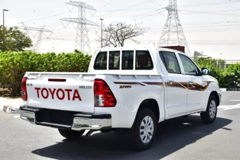 TOYOTA HILUX DOUBLE CAB GLS-G 2025 MODEL YEAR WHITE COLOR 4X2 AUTOMATIC