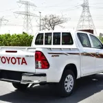 TOYOTA HILUX DOUBLE CAB GLS-G 2025 MODEL YEAR WHITE COLOR 4X2 AUTOMATIC - Thumbnail 4