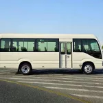 Toyota Coaster 23 Seater 2.8L Diesel 2025 Model Year White Color Exterior - Thumbnail 2