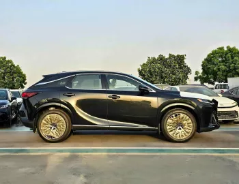 Lexus RX350 Elite High Car 2.4L Petrol V4 2025 Model Year Black Color Exterior