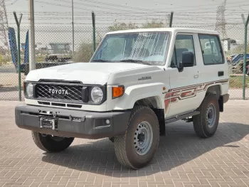 Toyota Land Cruiser LC71 LX 2024 Model Year 3-Door Hardtop Petrol White Color