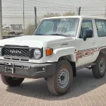 Toyota Land Cruiser LC71 LX 2024 Model Year 3-Door Hardtop Petrol White Color - Thumbnail 1
