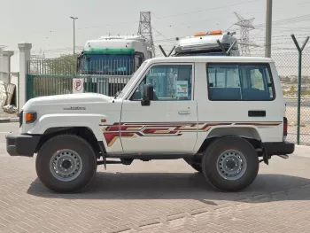 Toyota Land Cruiser LC71 LX 2024 Model Year 3-Door Hardtop Petrol White Color