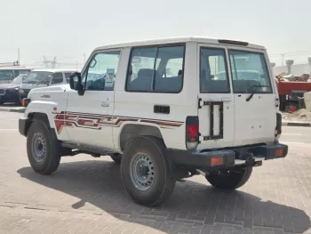 Toyota Land Cruiser LC71 LX 2024 Model Year 3-Door Hardtop Petrol White Color