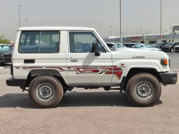 Toyota Land Cruiser LC71 LX 2024 Model Year 3-Door Hardtop Petrol White Color