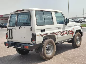 Toyota Land Cruiser LC71 LX 2024 Model Year 3-Door Hardtop Petrol White Color