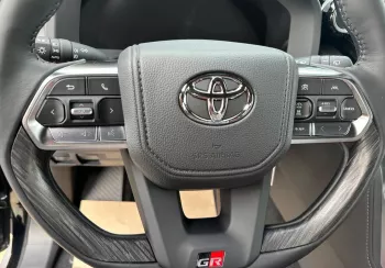 Toyota Land Cruiser LC300 GR-Sport 2025 Model Year Diesel Full-Option Black Color
