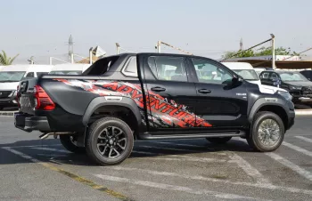 TOYOTA HILUX ADVENTURE 2025 MODEL YEAR 4.0L PETROL BLACK COLOR