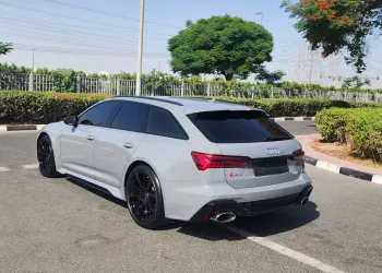 Audi RS6 2025 Model Year Gray Color Exterior with Warranty