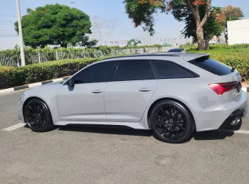 Audi RS6 2025 Model Year Gray Color Exterior with Warranty