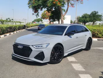 Audi RS6 2025 Model Year Gray Color Exterior with Warranty