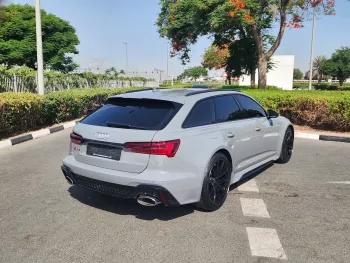Audi RS6 2025 Model Year Gray Color Exterior with Warranty