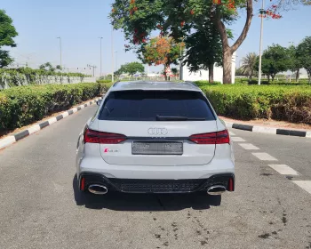 Audi RS6 2025 Model Year Gray Color Exterior with Warranty