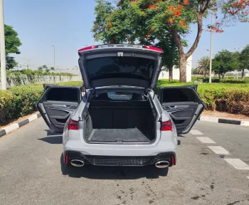 Audi RS6 2025 Model Year Gray Color Exterior with Warranty