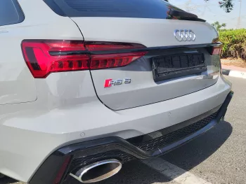 Audi RS6 2025 Model Year Gray Color Exterior with Warranty