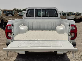 Toyota Hilux Double Cable GLX 2025 Model Year Full Option Diesel White Color