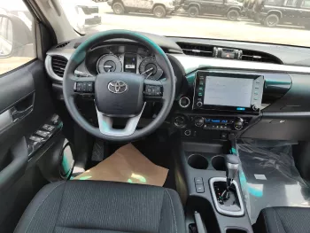 Toyota Hilux Double Cable GLX 2025 Model Year Full Option Diesel White Color