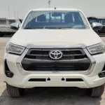 Toyota Hilux Double Cable GLX 2025 Model Year Full Option Diesel White Color - Thumbnail 2