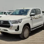 Toyota Hilux Double Cable GLX 2025 Model Year Full Option Diesel White Color - Thumbnail 1