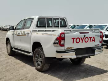 Toyota Hilux Double Cable GLX 2025 Model Year Full Option Diesel White Color