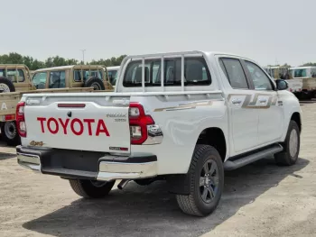 Toyota Hilux Double Cable GLX 2025 Model Year Full Option Diesel White Color