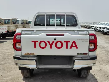 Toyota Hilux Double Cable GLX 2025 Model Year Full Option Diesel White Color