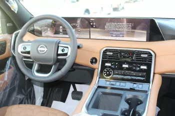 NISSAN PATROL Y63 LE PLATINUM CITY 2025 MODEL YEAR PETROL WHITE COLOR