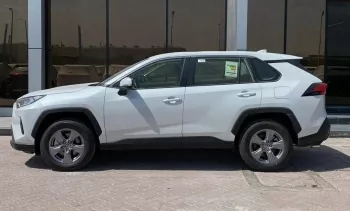 Toyota RAV4 EX 2025 Model Year 2.5L 4-Cyl Petrol A/T 4x2 FWD White Color