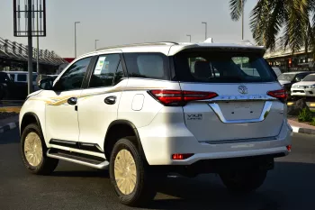 TOYOTA FORTUNER VXR LIMITED 2025 MODEL YEAR 4WD WHITE COLOR