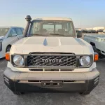 Toyota Land Cruiser LC78 2025 Model Year 3-Door Hardtop LX-E Diesel A/T White Color - Thumbnail 2