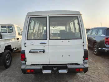 Toyota Land Cruiser LC78 2025 Model Year 3-Door Hardtop LX-E Diesel A/T White Color