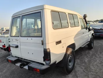 Toyota Land Cruiser LC78 2025 Model Year 3-Door Hardtop LX-E Diesel A/T White Color
