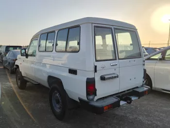 Toyota Land Cruiser LC78 2025 Model Year 3-Door Hardtop LX-E Diesel A/T White Color