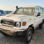 Toyota Land Cruiser LC78 2025 Model Year 3-Door Hardtop LX-E Diesel A/T White Color - Thumbnail 1