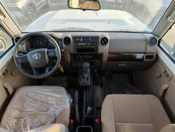 Toyota Land Cruiser LC78 2025 Model Year 3-Door Hardtop LX-E Diesel A/T White Color
