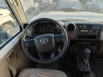 Toyota Land Cruiser LC78 2025 Model Year 3-Door Hardtop LX-E Diesel A/T White Color