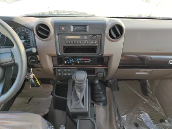Toyota Land Cruiser LC78 2025 Model Year 3-Door Hardtop LX-E Diesel A/T White Color