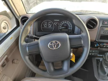 Toyota Land Cruiser LC78 2025 Model Year 3-Door Hardtop LX-E Diesel A/T White Color