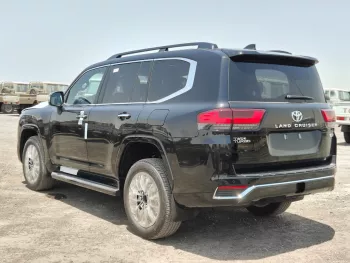 Toyota Land Cruiser LC300 VXR 2025 Model Year Twin Turbo Petrol A/T Black Color
