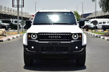 TOYOTA PRADO TX 2025 MODEL YEAR 2.4L 4WD 7-SEATER WHITE COLOR