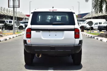 TOYOTA PRADO TX 2025 MODEL YEAR 2.4L 4WD 7-SEATER WHITE COLOR