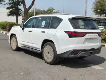 Lexus LX600 VIP Black Edition 2023 Model Year 4-Seater Petrol White Color
