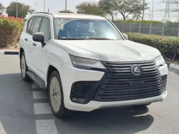 Lexus LX600 VIP Black Edition 2023 Model Year 4-Seater Petrol White Color