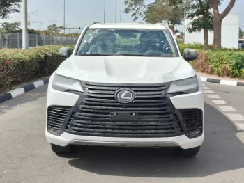 Lexus LX600 VIP Black Edition 2023 Model Year 4-Seater Petrol White Color