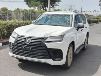 Lexus LX600 VIP Black Edition 2023 Model Year 4-Seater Petrol White Color