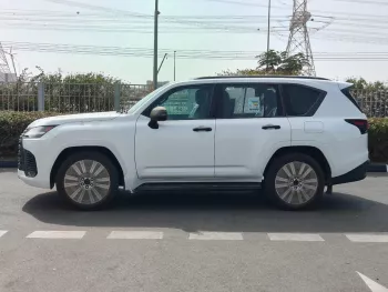 Lexus LX600 VIP Black Edition 2023 Model Year 4-Seater Petrol White Color