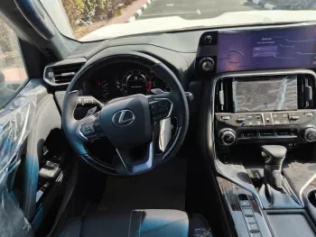 Lexus LX600 VIP Black Edition 2023 Model Year 4-Seater Petrol White Color