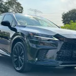 Lexus RX500h F-Sport 2024 Model Year 2.4L Turbo Hybrid Black Color Exterior - Thumbnail 3